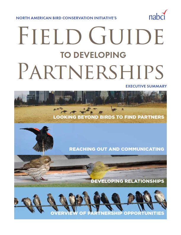Cover to Field Guide to Developing Partnerships